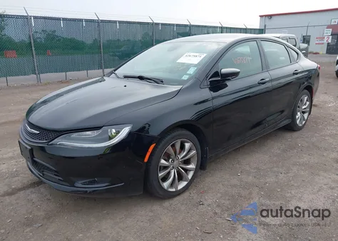 2015 Chrysler 200 S из США, поврежденный, VIN 1C3CCCBB7FN569383